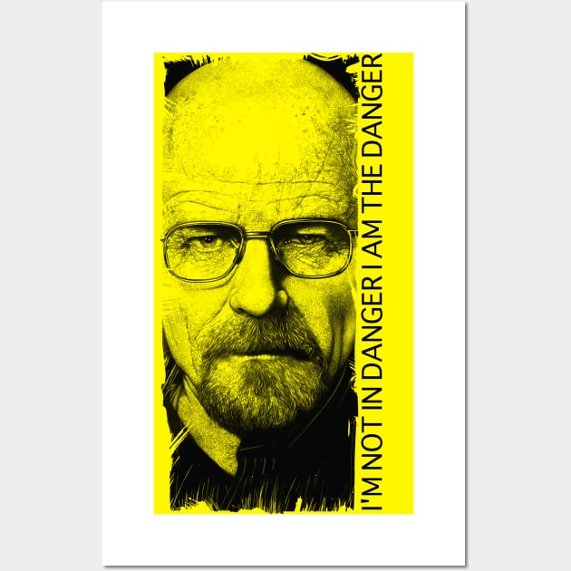 Walter White Wall Art by JORDYGRAPH